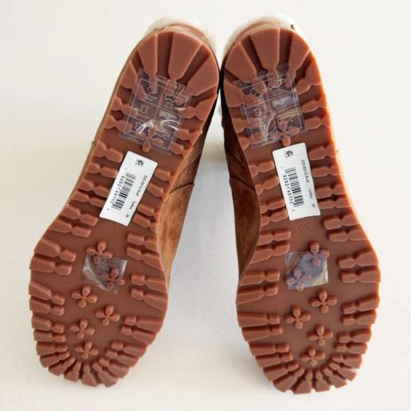 NWT Simkhai Avery Shearling Wedge Ankle Boot - Picture 9 of 17